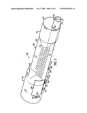 COMBINATION NON-LETHAL PROJECTILE LAUNCHER AND FLASH LIGHT diagram and image
