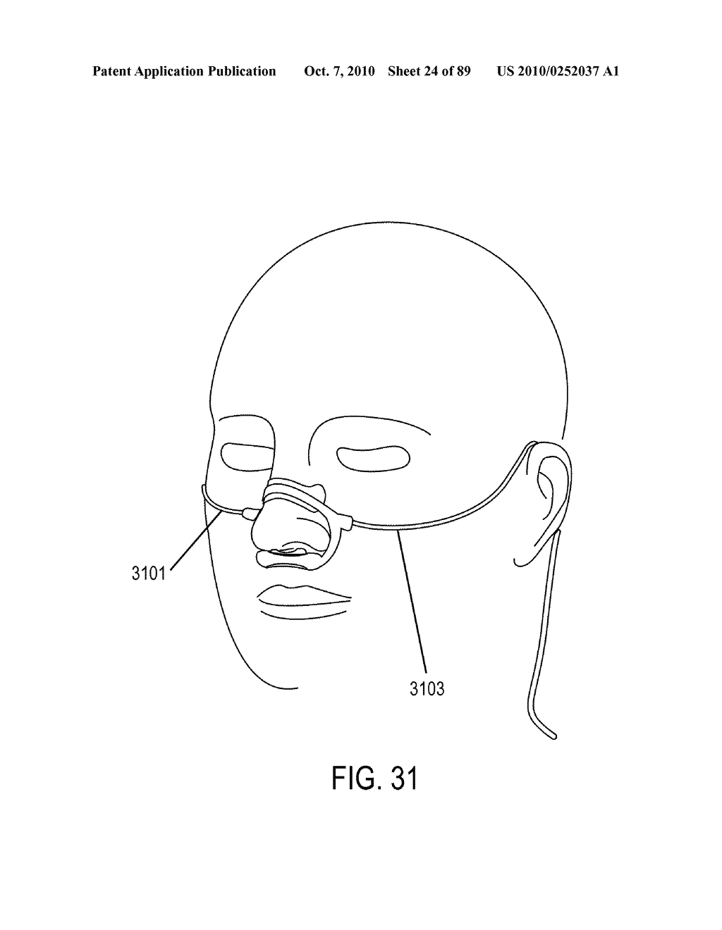 METHODS, SYSTEMS AND DEVICES FOR NON-INVASIVE OPEN VENTILATION WITH GAS DELIVERY NOZZLES WITHIN NASAL PILLOWS - diagram, schematic, and image 25