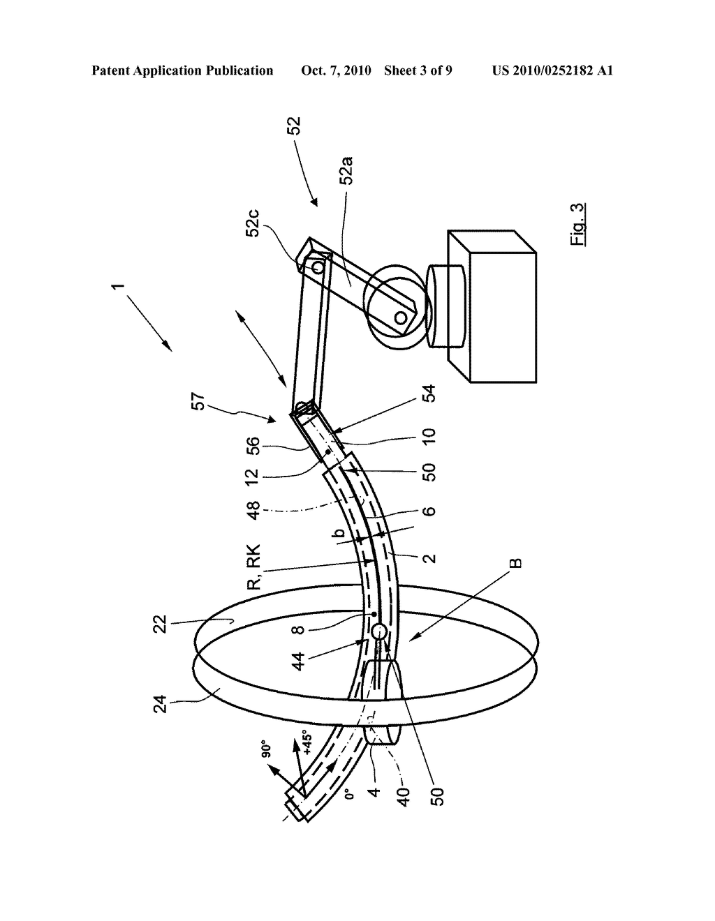 DEVICE AND METHOD FOR MANUFACTURING A FIBER COMPOSITE COMPONENT - diagram, schematic, and image 04