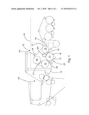 ARRANGEMENT IN CONNECTION WITH THE PRESS SECTION OF A WEB-FORMING MACHINE AND BOARD OR PAPER PRODUCED IN SUCH ARRANGEMENT diagram and image