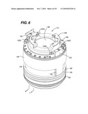 Tapered surface bearing assembly and well drilling equipment comprising same diagram and image