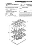 Electronic device having a polymer light emitting module diagram and image