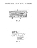 Electronic device having a polymer light emitting module diagram and image