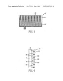 Electronic device having a polymer light emitting module diagram and image