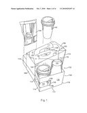 Carrier Capable of Hanging From a Side of a Container diagram and image