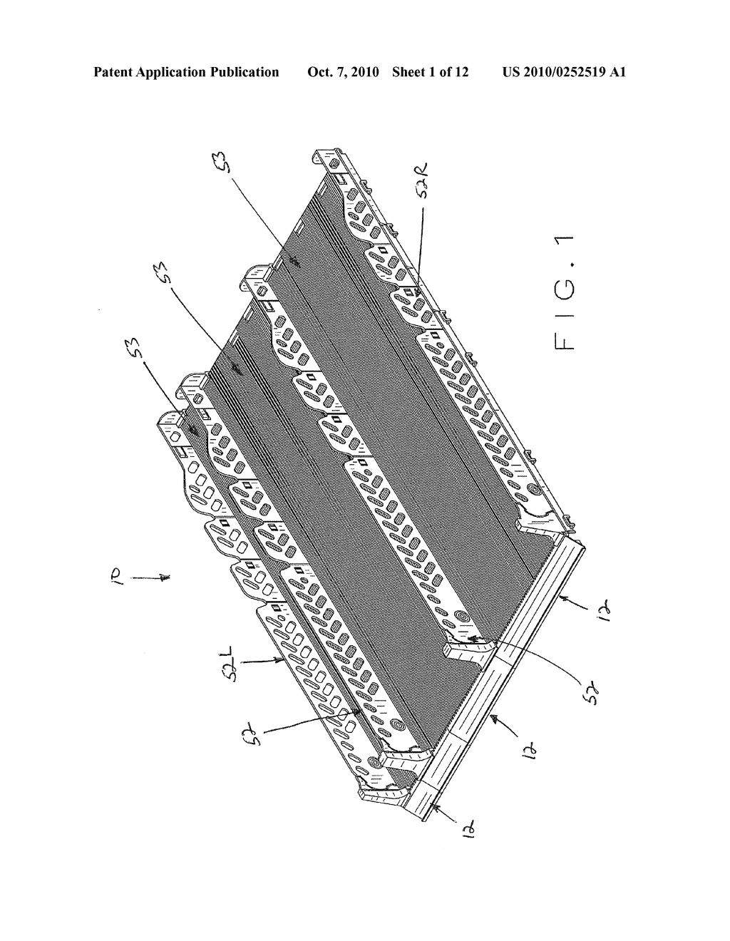 GLIDE SYSTEM WITH ADJUSTABLE DIVIDERS AND MODULAR FLOOR MEMBERS - diagram, schematic, and image 02