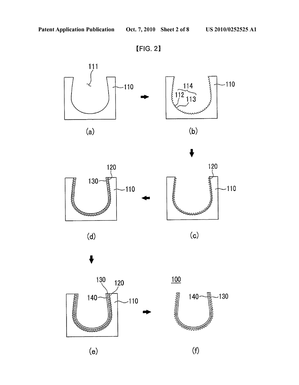 MANUFACTURING METHOD OF 3D SHAPE STRUCTURE HAVING HYDROPHOBIC EXTERNAL SURFACE - diagram, schematic, and image 03