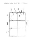 MULTI-POCKETED FOLDING ORGANIZER diagram and image