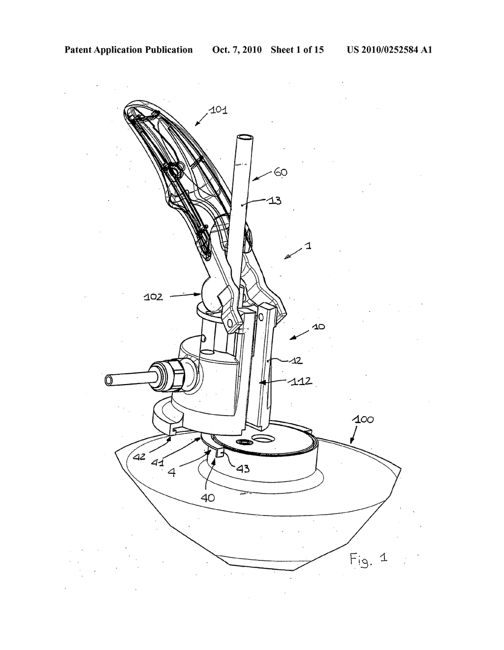 DRINK TAPPING DEVICE FOR A KEG AND DISPENSING DEVICE COMPRISING THE TAPPING DEVICE AND A KEG - diagram, schematic, and image 02