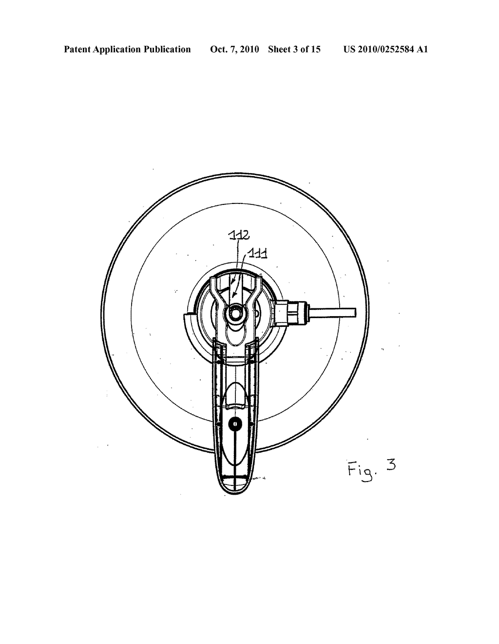 DRINK TAPPING DEVICE FOR A KEG AND DISPENSING DEVICE COMPRISING THE TAPPING DEVICE AND A KEG - diagram, schematic, and image 04