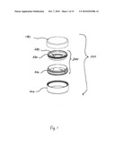 POWDER DISPENSING CONTAINER diagram and image