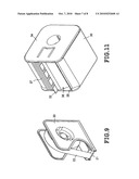 ADHESIVE TAPE DISPENSING DEVICE diagram and image