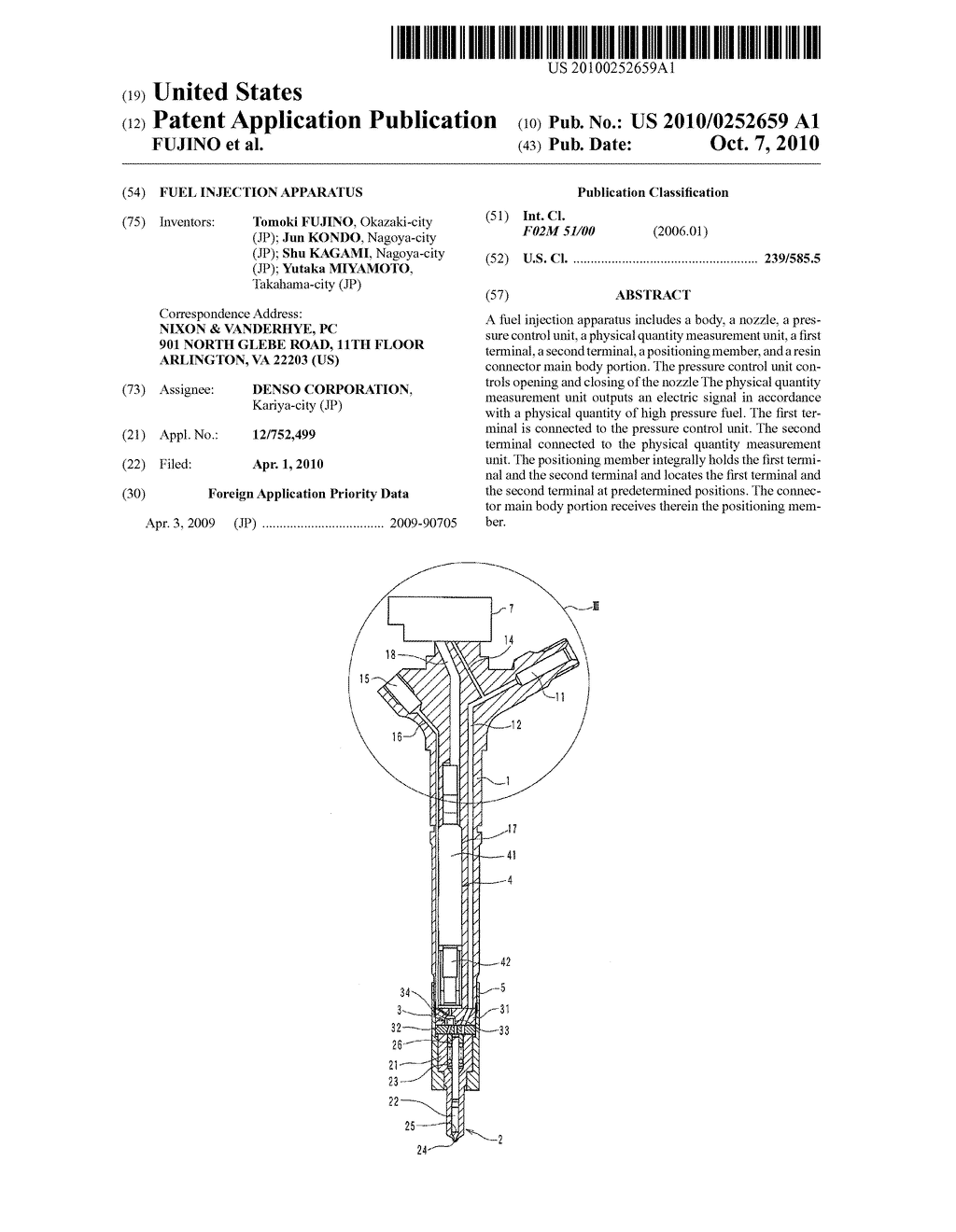 FUEL INJECTION APPARATUS - diagram, schematic, and image 01