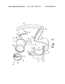 FOOD GRATER WITH POUR CONTROL diagram and image