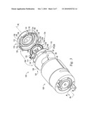 Optical encoder assembly including collimating reflective surface features diagram and image