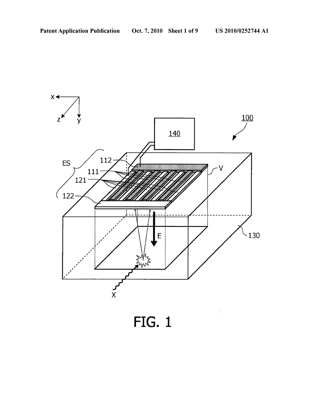 RADIATION DETECTOR WITH A PLURALITY OF ELECTRODE SYSTEMS - diagram, schematic, and image 02