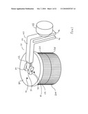 Externally mounted mechanical valve shutoff device with timer diagram and image