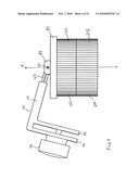 Externally mounted mechanical valve shutoff device with timer diagram and image