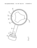 Externally mounted mechanical valve shutoff device with timer diagram and image