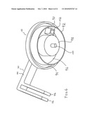 Externally mounted mechanical valve shutoff device with timer diagram and image