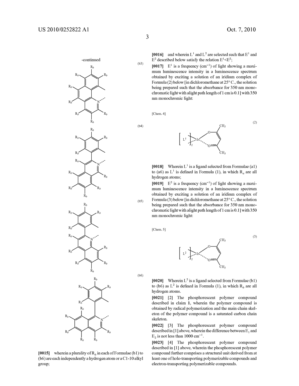 PHOSPHORESCENT POLYMER COMPOUND AND ORGANIC ELECTROLUMINESCENCE DEVICE USING THE SAME - diagram, schematic, and image 05