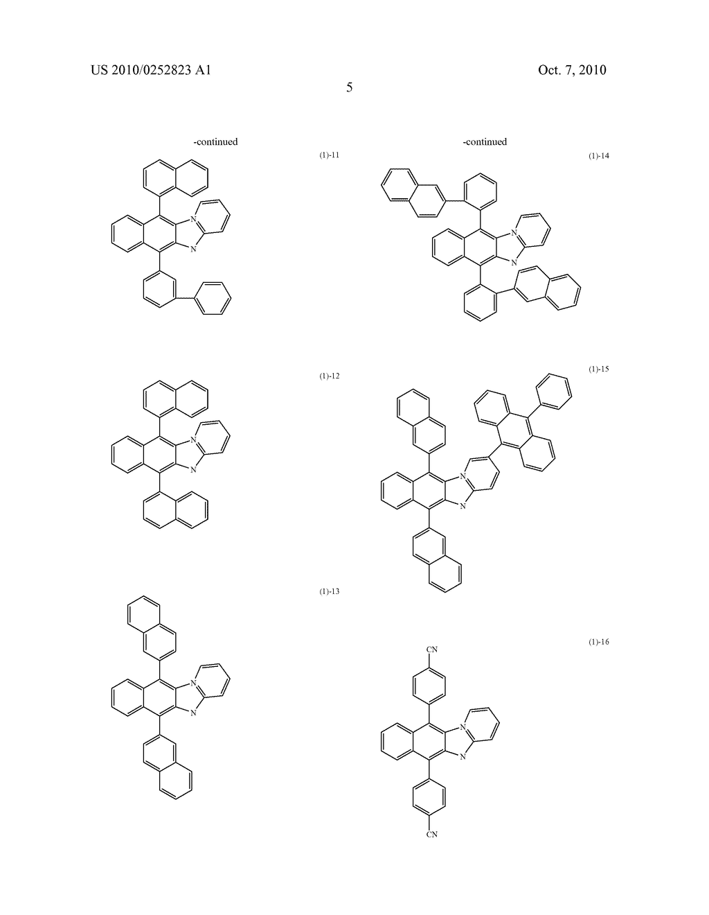 ORGANIC ELECTROLUMINESCENT DEVICE AND DISPLAY APPARATUS - diagram, schematic, and image 15