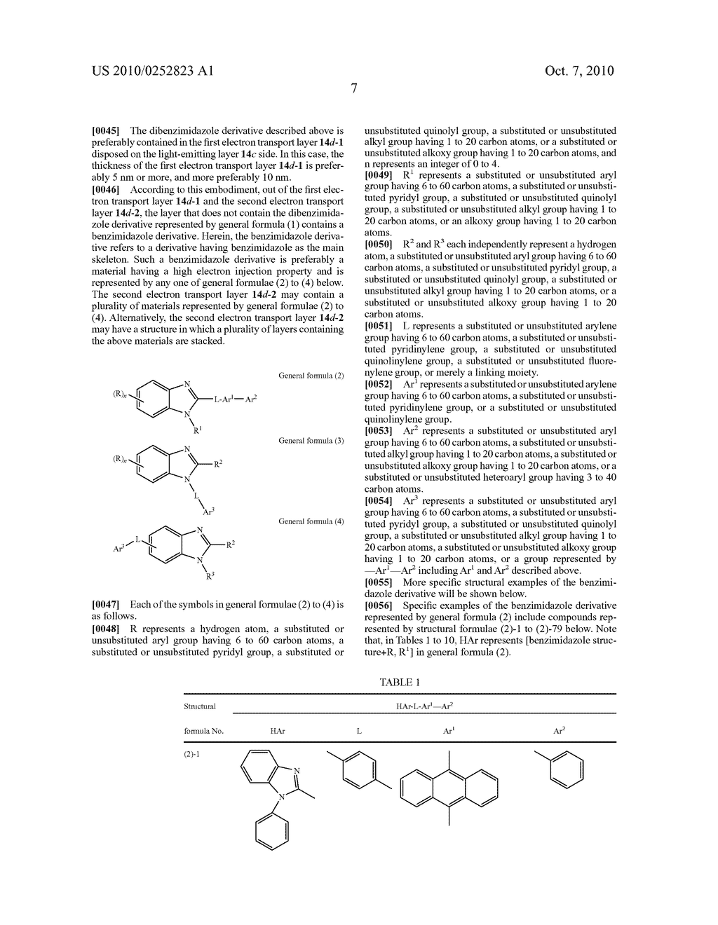 ORGANIC ELECTROLUMINESCENT DEVICE AND DISPLAY APPARATUS - diagram, schematic, and image 17