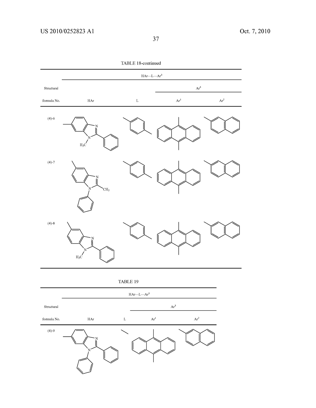 ORGANIC ELECTROLUMINESCENT DEVICE AND DISPLAY APPARATUS - diagram, schematic, and image 47