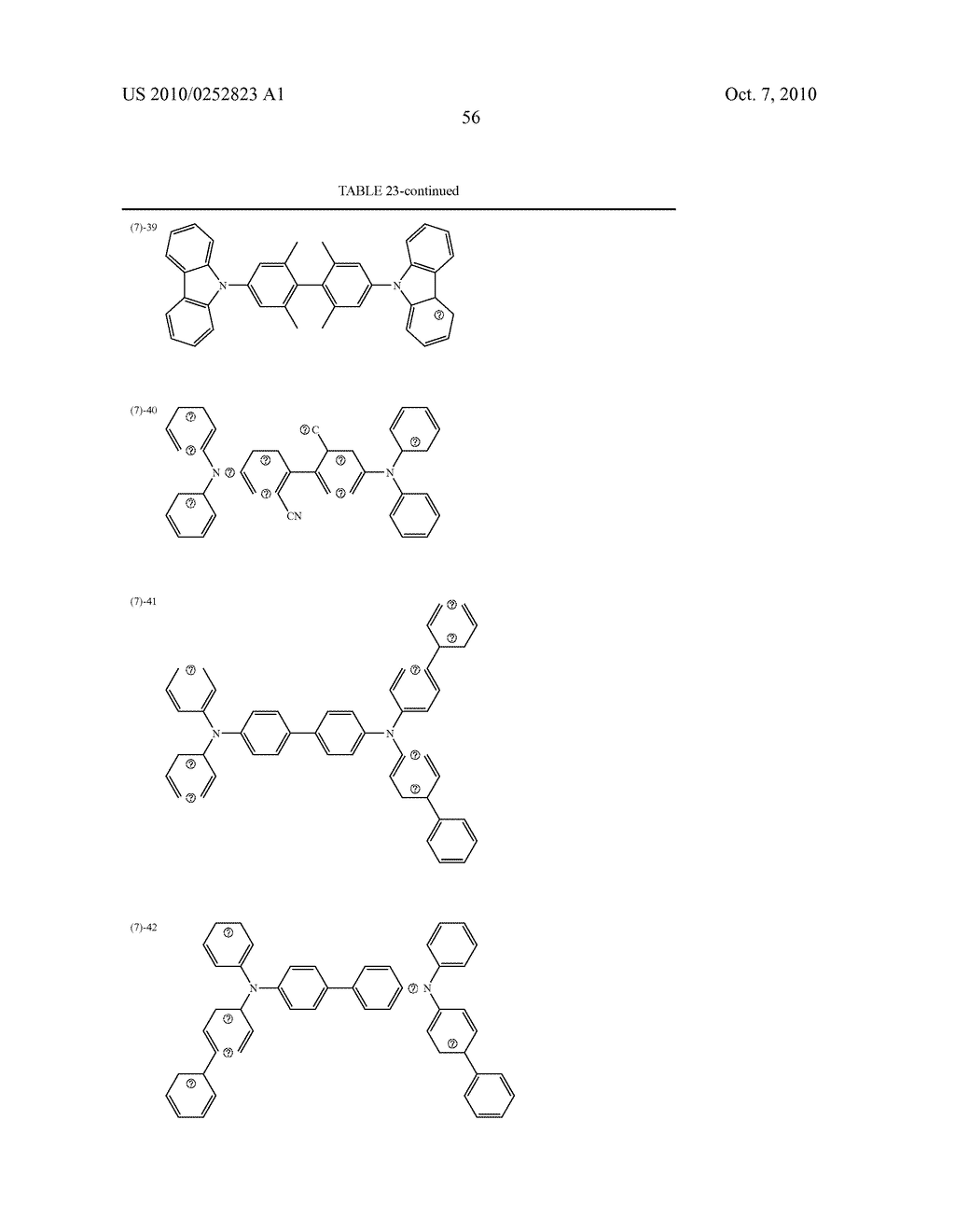 ORGANIC ELECTROLUMINESCENT DEVICE AND DISPLAY APPARATUS - diagram, schematic, and image 66