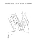 Steering column mounted knee airbag device diagram and image