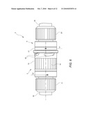 COUPLING WITH AUTOMATIC SEAL diagram and image