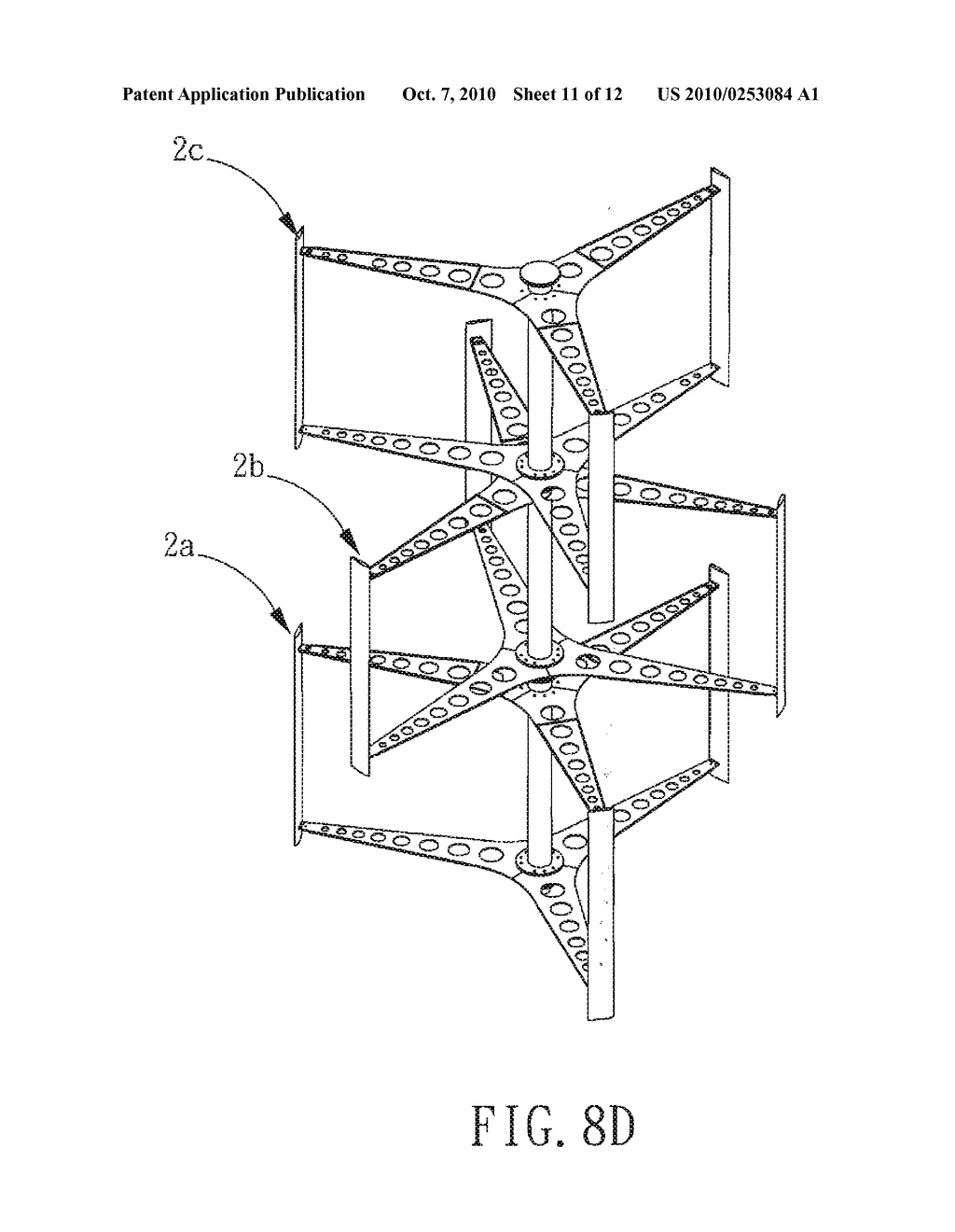 VERTICAL-AXIS WINDPOWER FAN UNIT AND MODULE AND POWER GENERATING SYSTEM THEREOF - diagram, schematic, and image 12