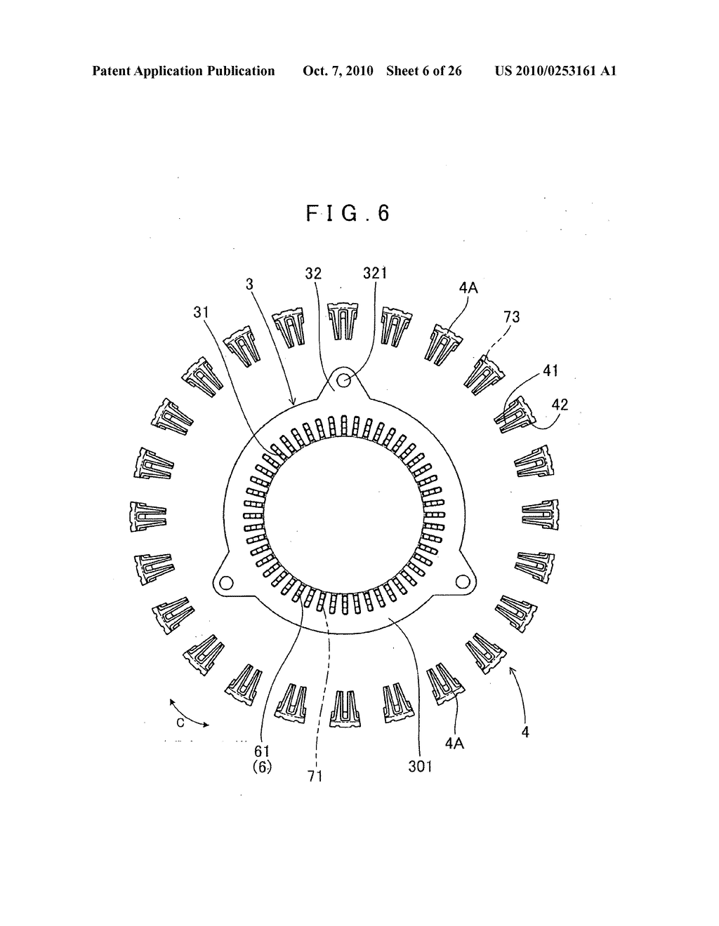 STATOR AND ROTATING ELECTRIC MACHINE EMPLOYING THE SAME - diagram, schematic, and image 07