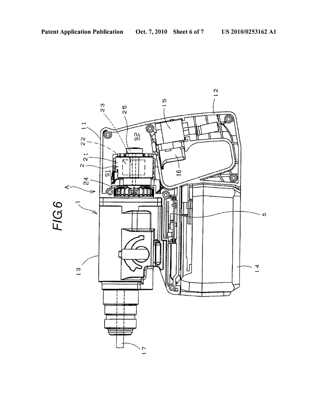 POWER TOOL WITH BRUSHLESS MOTOR - diagram, schematic, and image 07