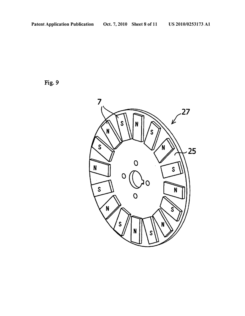 AXIAL GAP TYPE CORELESS ROTATING MACHINE - diagram, schematic, and image 09