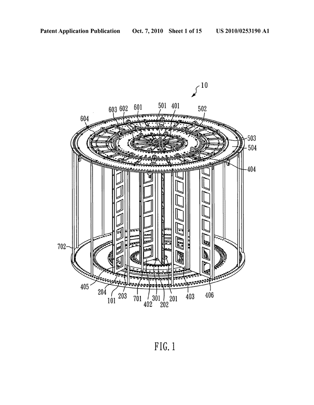 Storage apparatus for storing products - diagram, schematic, and image 02