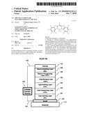 ORGANIC ELEMENT FOR ELECTROLUMINESCENT DEVICES diagram and image