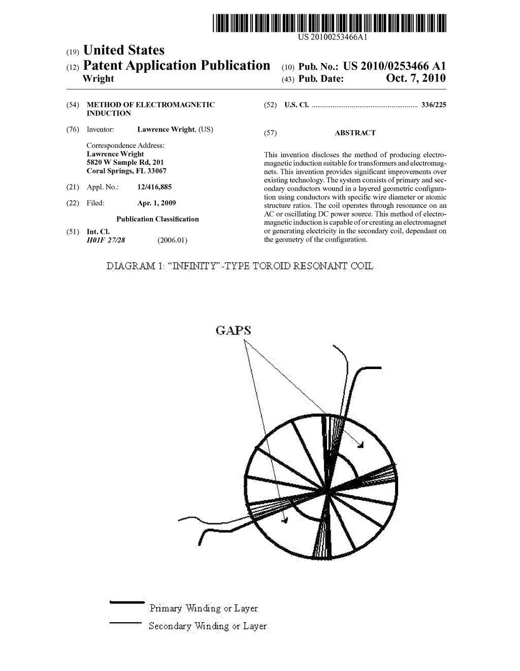 Method of Electromagnetic Induction - diagram, schematic, and image 01