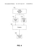 METHOD AND APPARATUS FOR WIRELESS IMAGE TRANSMISSION TO A PROJECTOR diagram and image