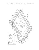 Drift Compensated Optical Touch Screen diagram and image