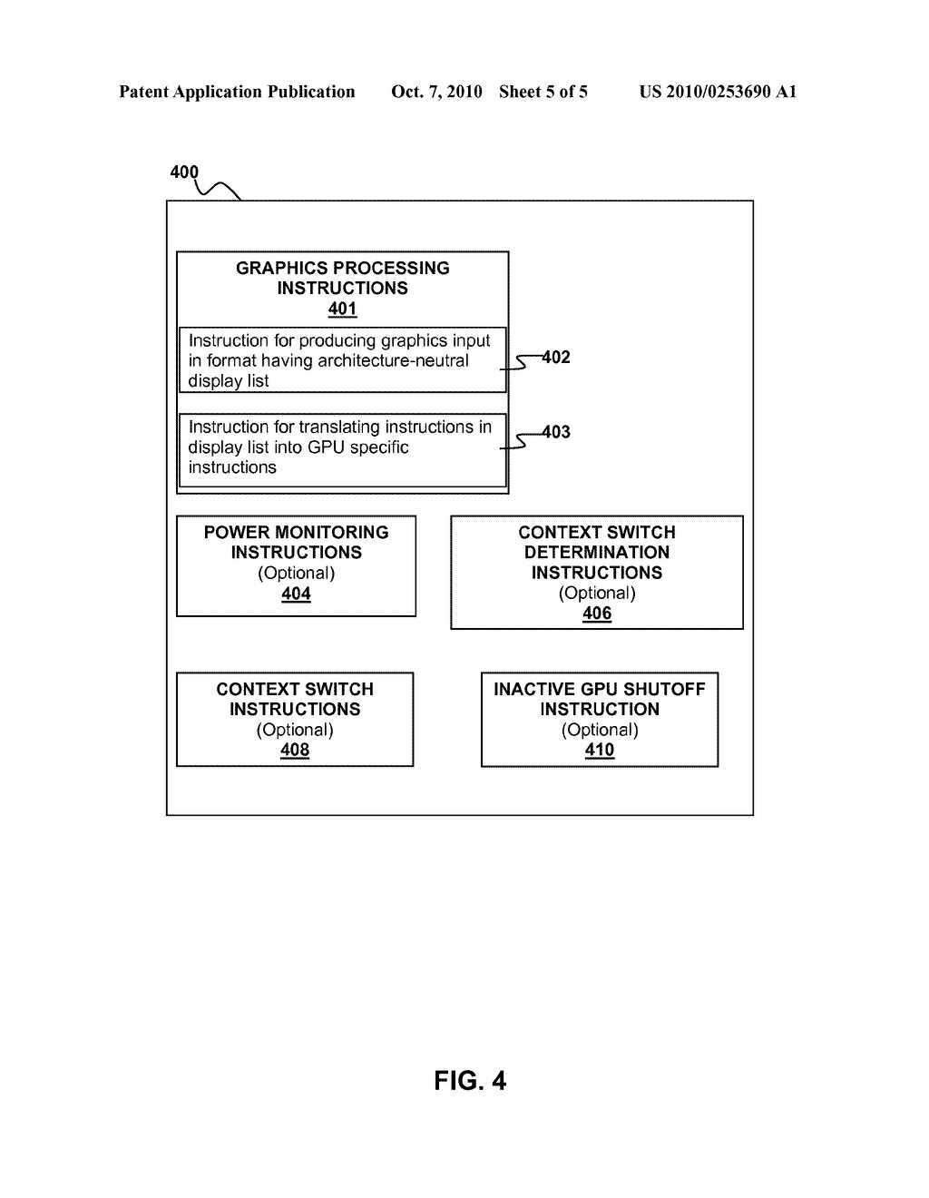 DYNAMIC CONTEXT SWITCHING BETWEEN ARCHITECTURALLY DISTINCT GRAPHICS PROCESSORS - diagram, schematic, and image 06