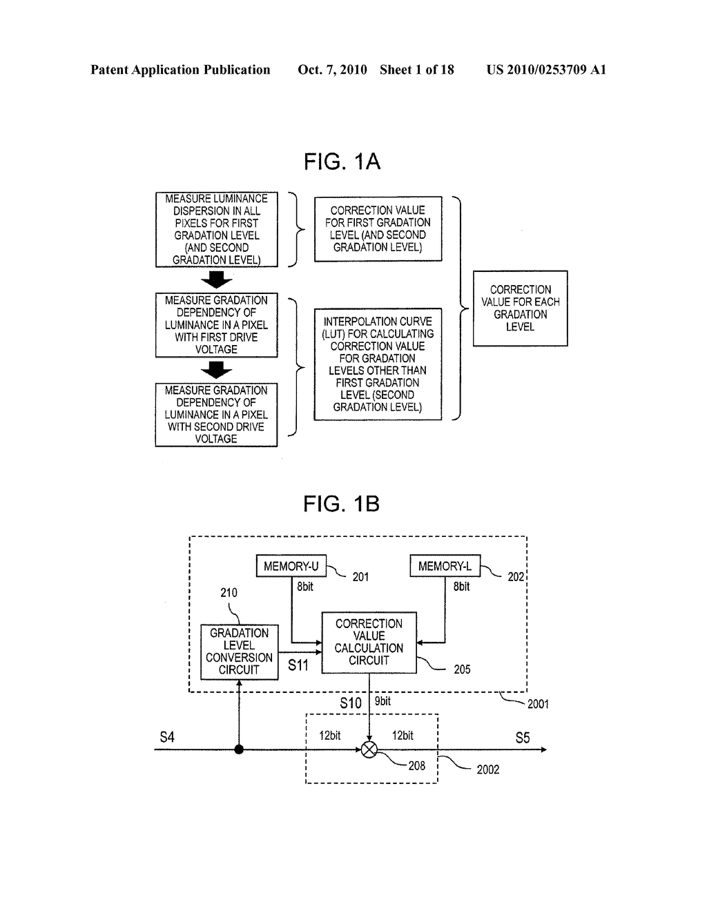 CORRECTION VALUE ACQUISITION METHOD, CORRECTION METHOD AND IMAGE DISPLAY APPARATUS - diagram, schematic, and image 02