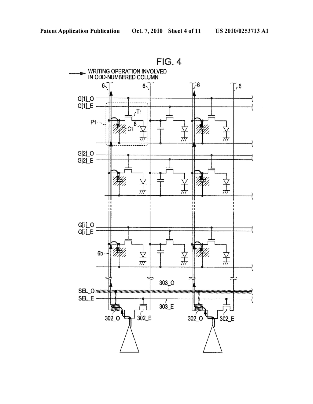 ELECTRO-OPTICAL DEVICE AND METHOD FOR DRIVING THE SAME, AND ELECTRONIC APPARATUS - diagram, schematic, and image 05