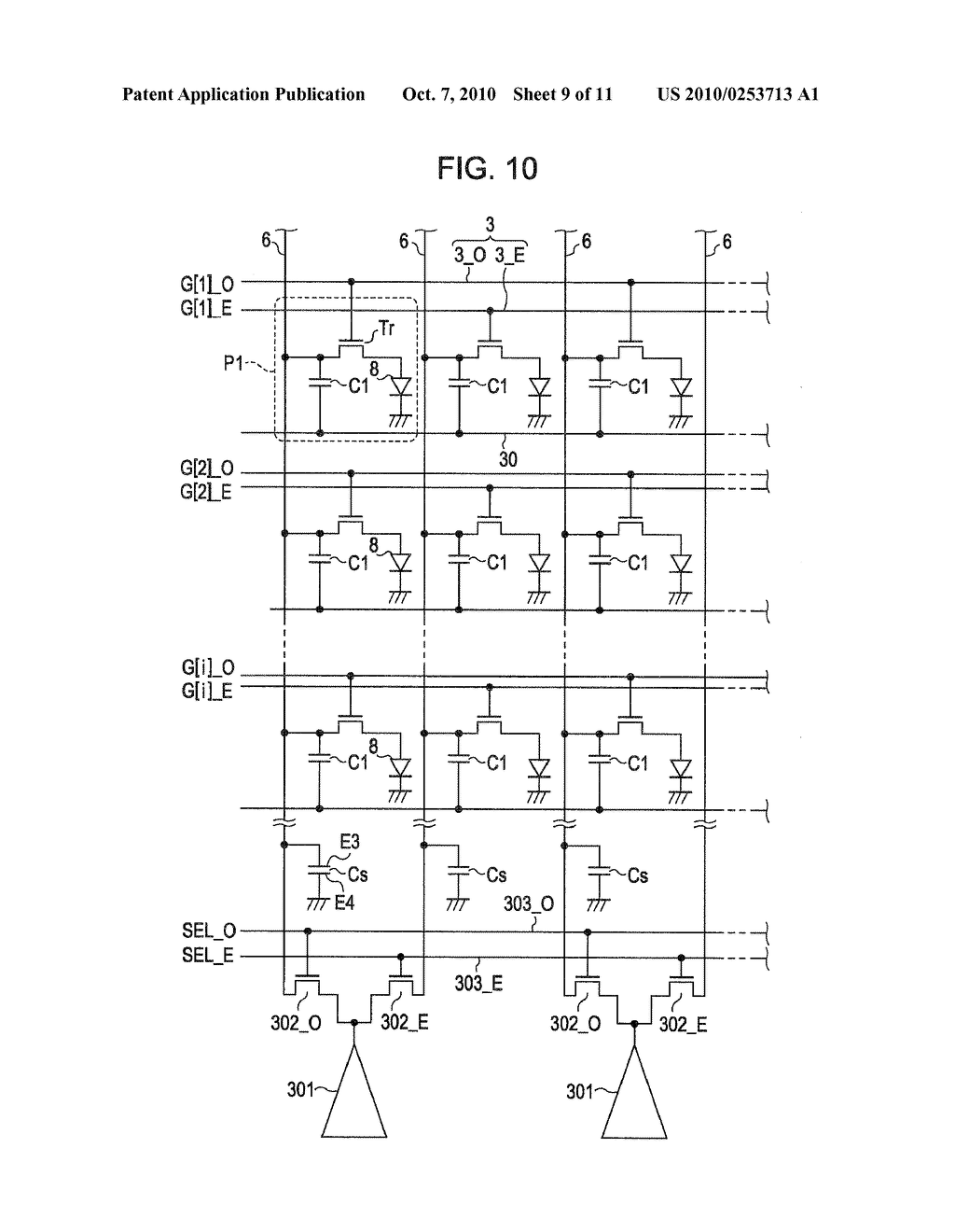 ELECTRO-OPTICAL DEVICE AND METHOD FOR DRIVING THE SAME, AND ELECTRONIC APPARATUS - diagram, schematic, and image 10