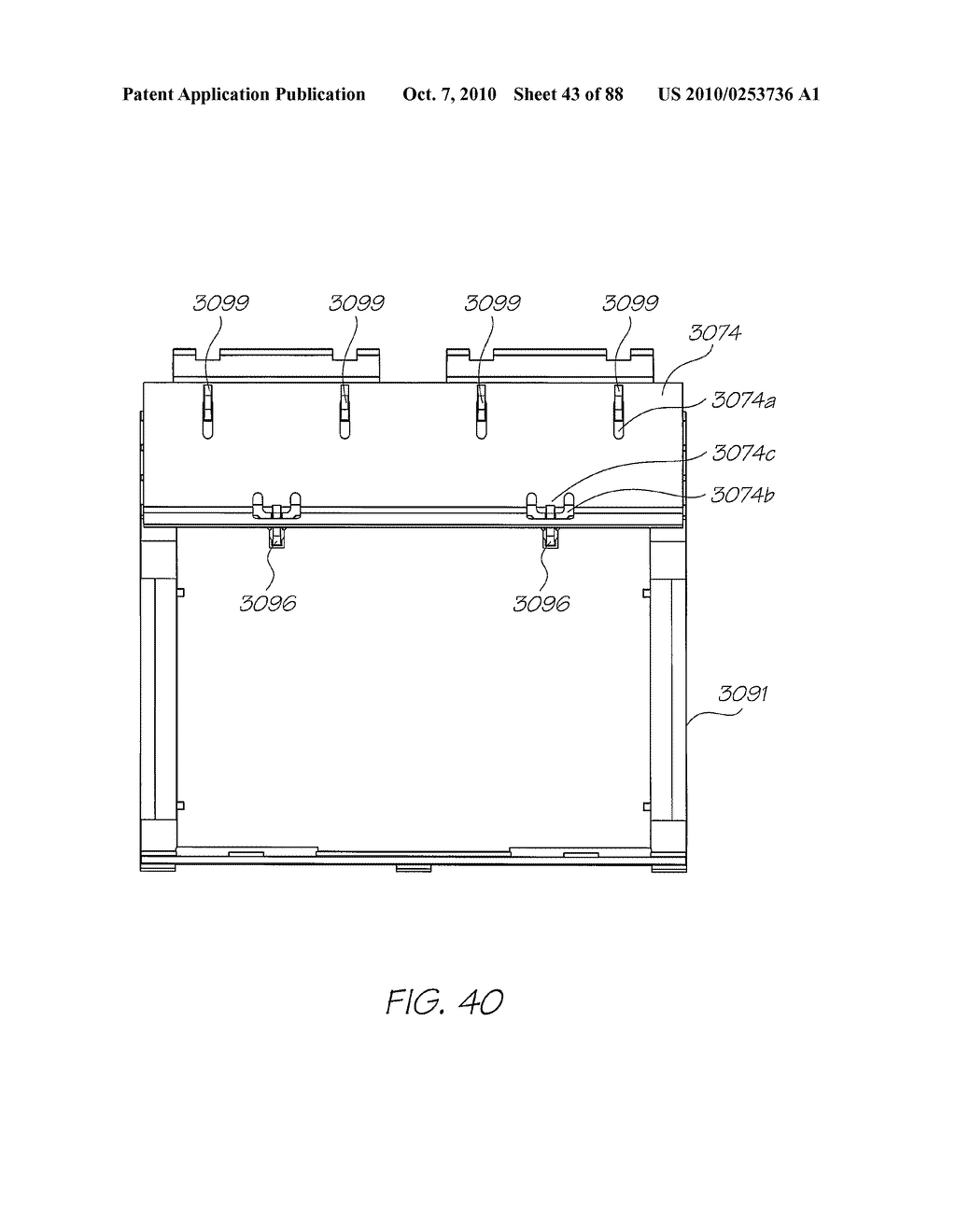 Inkjet Printhead Incorporating Ink Spillage-Containment Gaps - diagram, schematic, and image 44