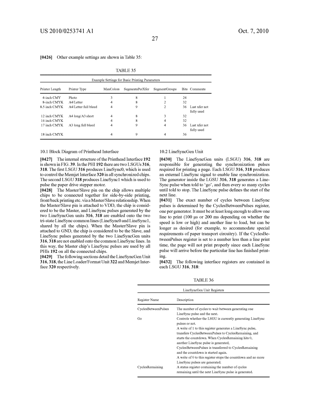 PRINTER WITH PRINT HEAD AND INK TRANSFER ROLLER - diagram, schematic, and image 65