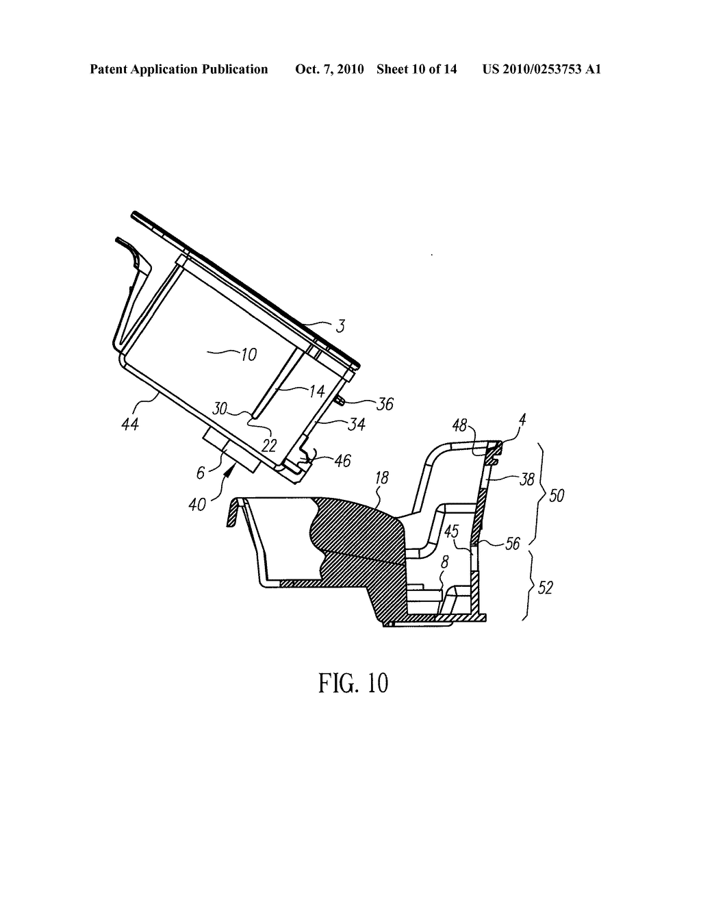 PRINTING DEVICE FLUID RESERVOIR WITH ALIGNMENT FEATURES - diagram, schematic, and image 11