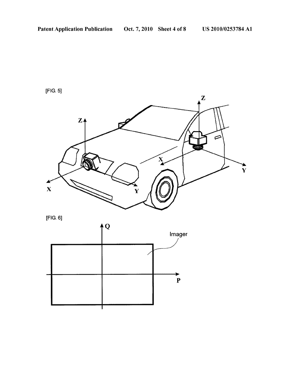 CALIBRATION METHOD AND APPARATUS FOR AUTOMOTIVE CAMERA SYSTEM, AND METHOD AND ECU FOR DETERMINING ANGULAR MISALIGNMENTS OF AUTOMOTIVE CAMERA SYSTEM - diagram, schematic, and image 05