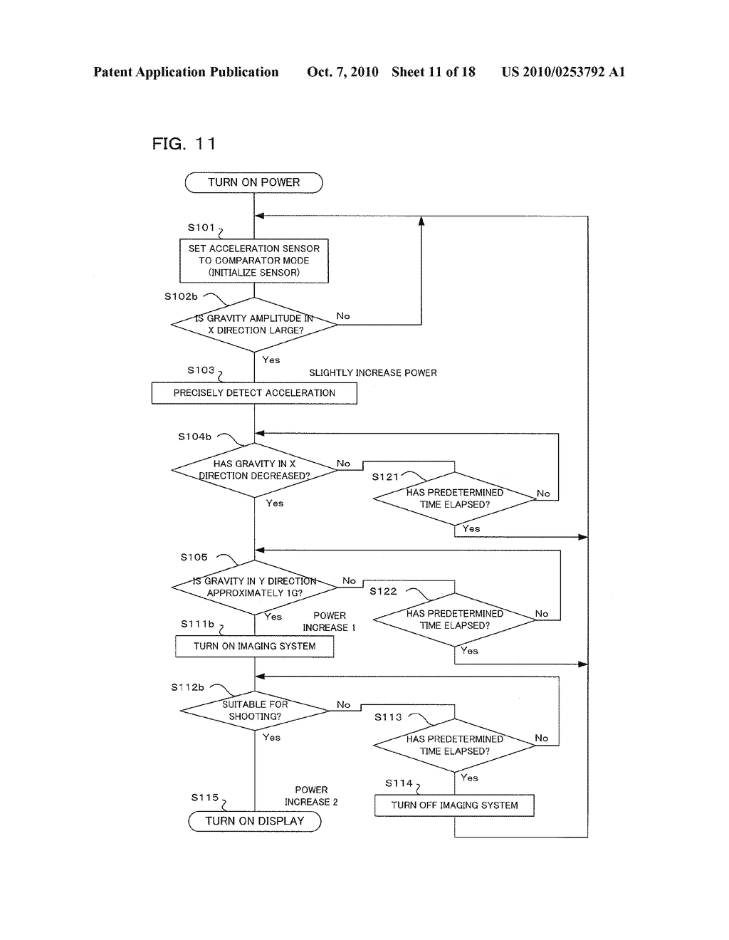 IMAGING DEVICE AND METHOD FOR CONTROLLING POWER OF IMAGING DEVICE - diagram, schematic, and image 12