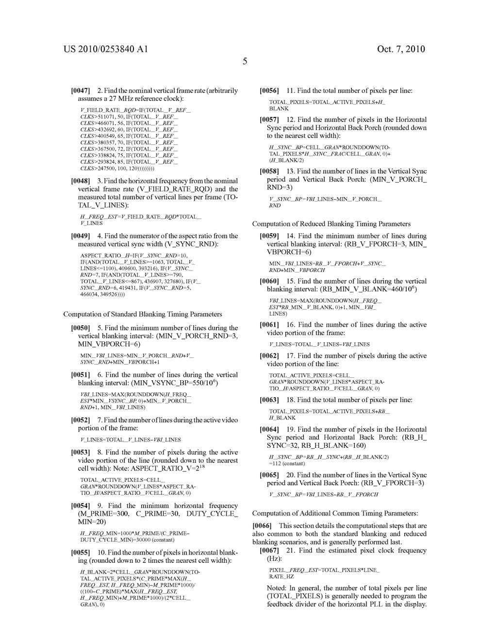 AUTOMATIC DETECTION OF GRAPHICS FORMAT FOR VIDEO DATA - diagram, schematic, and image 11